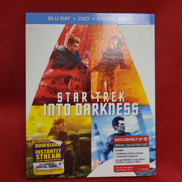 Star Trek Into Darkness 3 Disc Set Blue Ray DVD Digital Copy - Picture 3 of 14